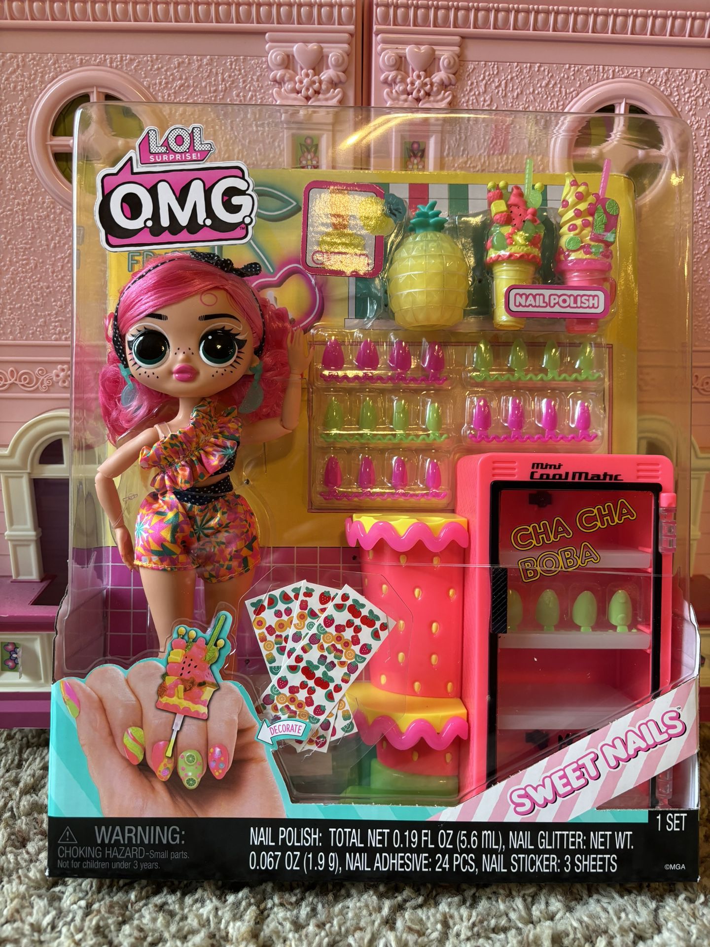 L.O.L. Surprise OMG Sweet Nails™ - Pinky Pops Fruit Shop