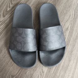 Coach Women’s Slides – Size 7, Excellent Condition