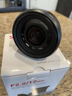 Samyang F2.0/12mm