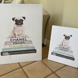 Pug Canvas Art (2)