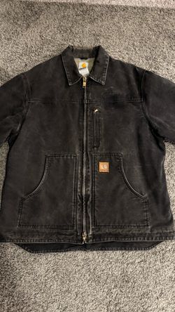 Black Carhartt C61 Sandstone Ridge Jacket