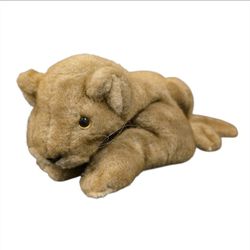 Folkmanis Lion Cub Hand Puppet Plush Realistic Animal Story Telling Toy 12"