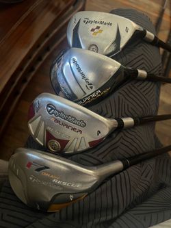Taylormade hybrids 2,3,4,4