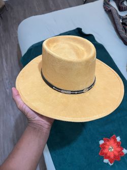 Wide Brim Fedora Hat 