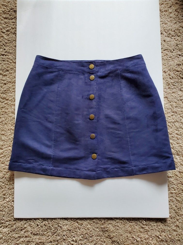 Old Navy Faux suede Skirt
