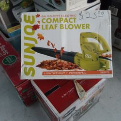 6 A 155 M P H Electric Compact Leaf Blower. >S U N G Jo>