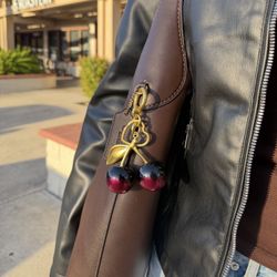 Cherry Bag Charm