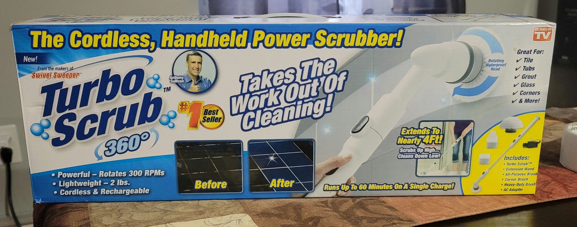 Shower/Bathtub Scrubber