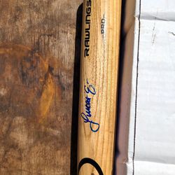  Signed Baseball Bat