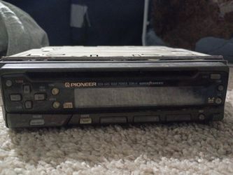 Vintage pioneer car radio