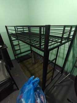 Loft bed frame, twin XL