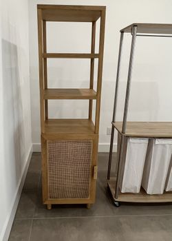 Bathroom Storage, Laundry Cart, Basket