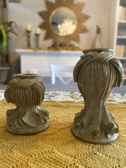 Set of two candle holders from home goods