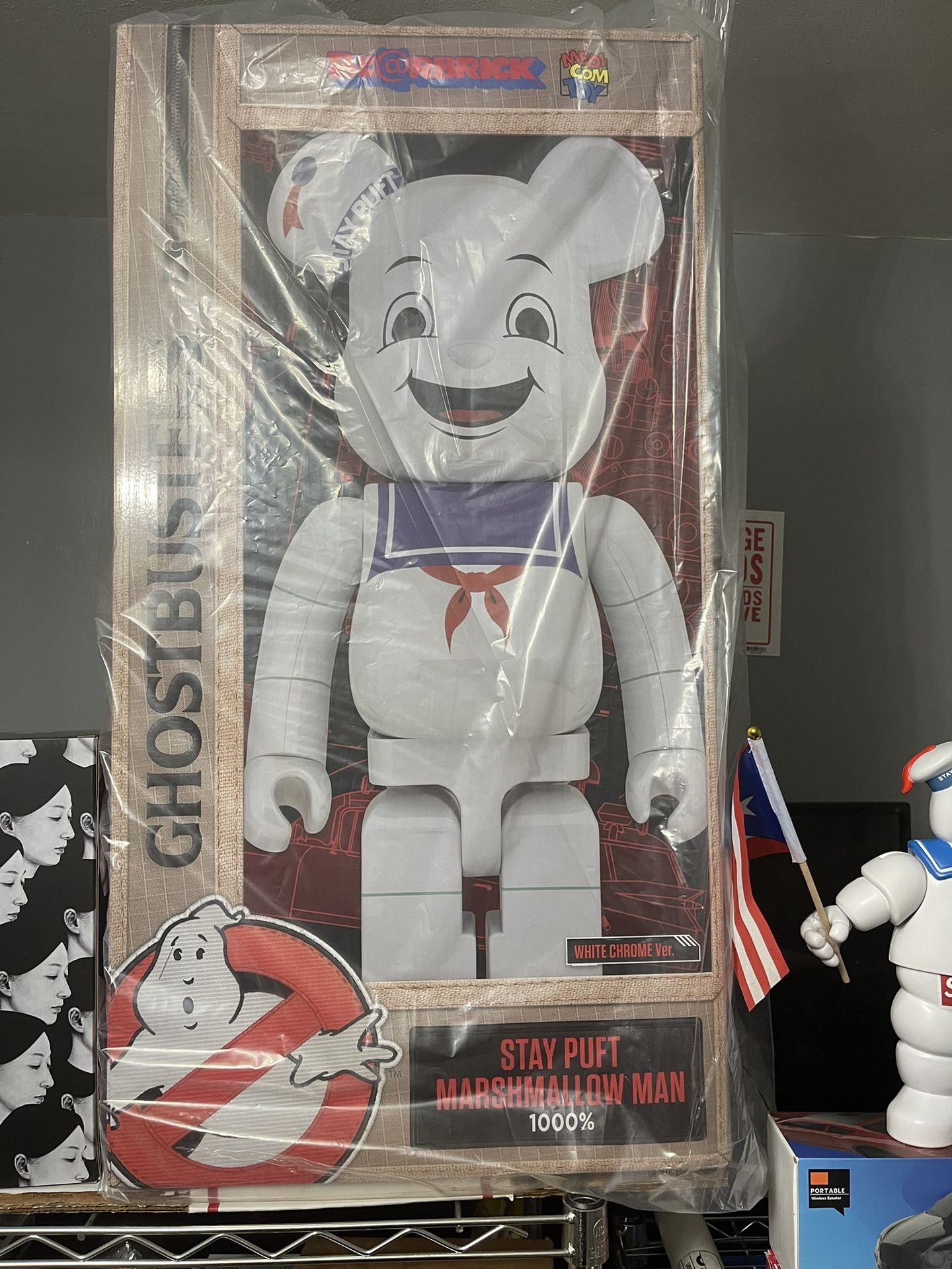Medicom 1000% Stay Puft Marshmallow Man Be@rbrick Multicolor