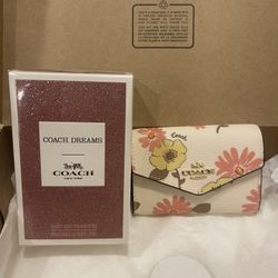 Coach Perfume And Small Wallet Gift Set
