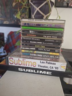 Sublime CD and VHS Collection Lot