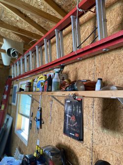 24’  Ft. Werner Sturdy  Extension Ladder @$500.00