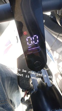 Electric Scooter with Digital Display