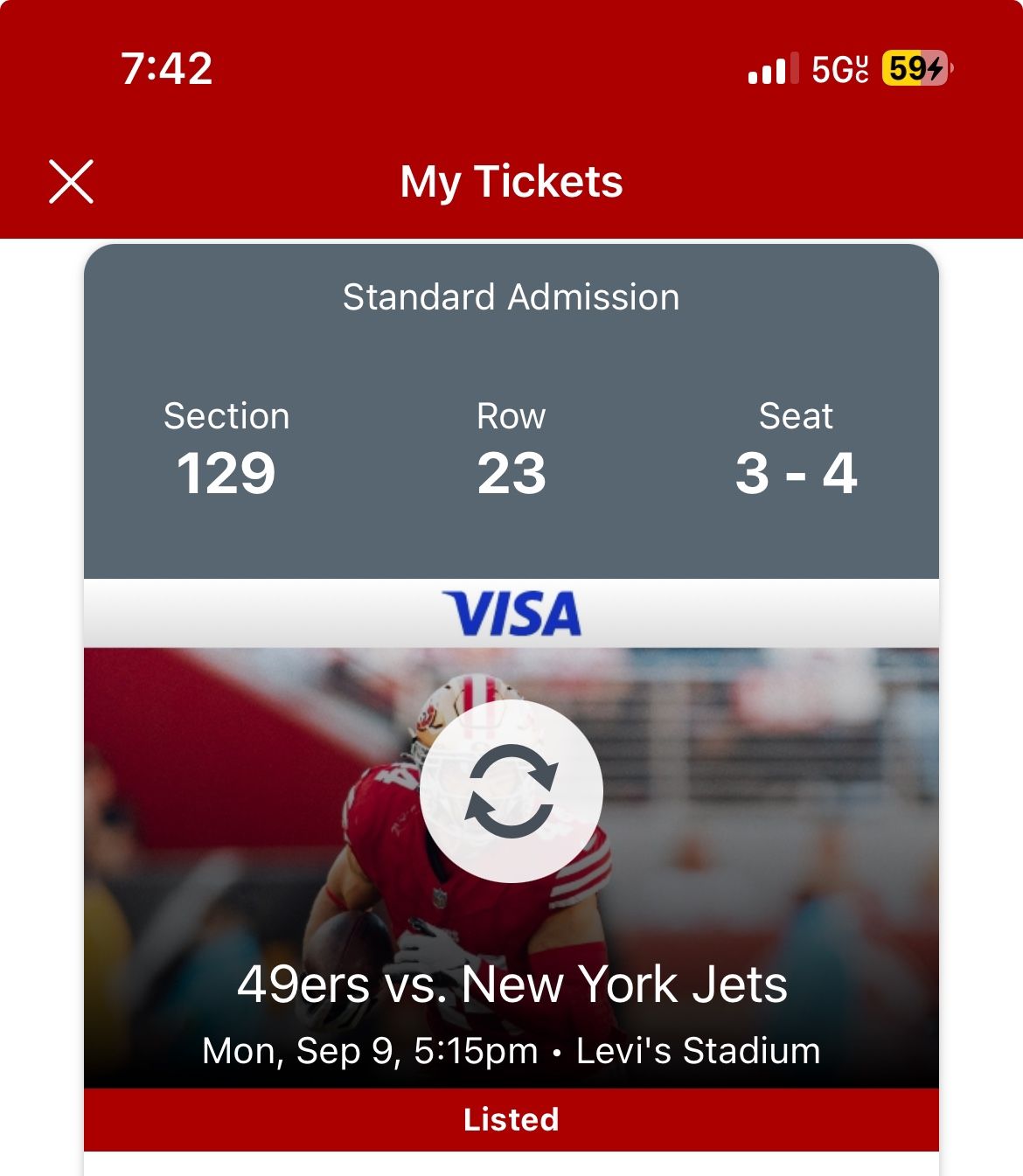 49ers VS Jets