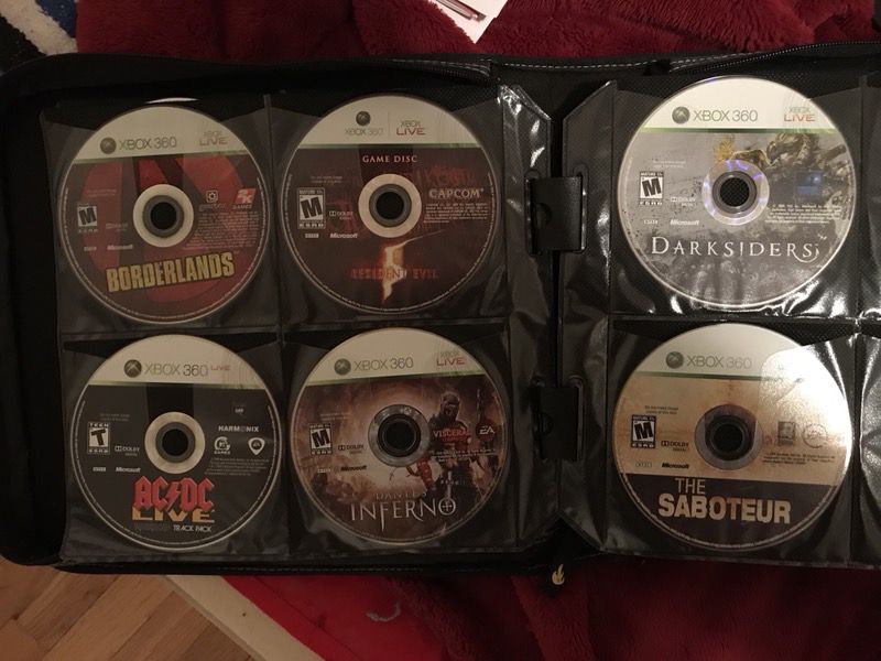 Xbox 360 games 5$ each or 45$ for all 11