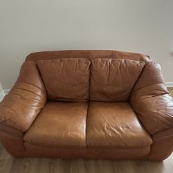 Authentic Leather Couch