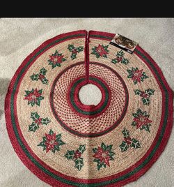 XLg  Mexican Style Xmas Tree Skirt