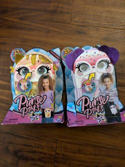 2 Pack Light Up Purse Pets  