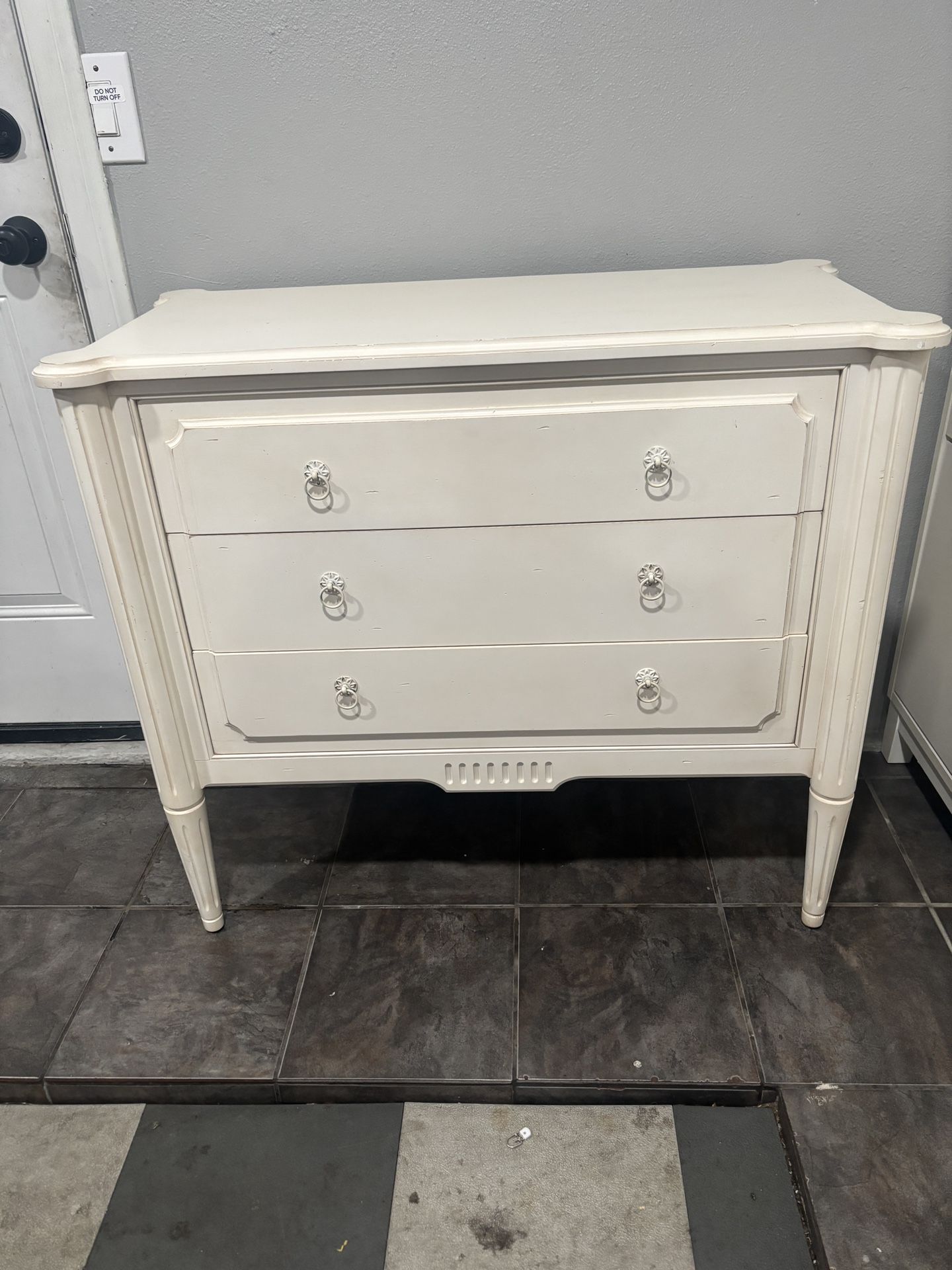 White Dresser