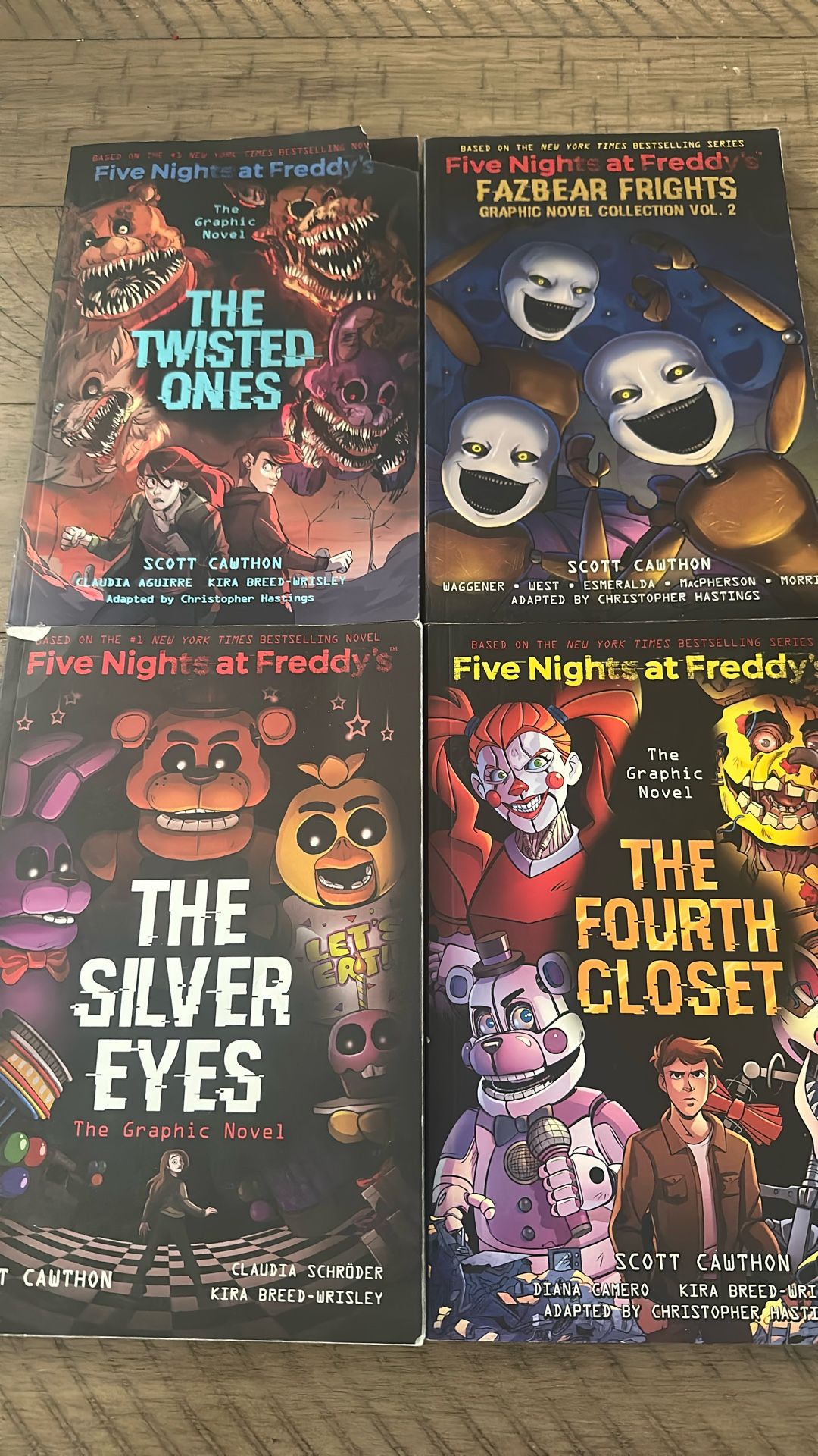 Five Nights At Freddy’s Graphic Novels