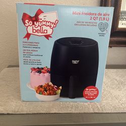 So Yummy Bella Mini 2qt Air Fryer