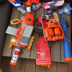 Nerf Guns And Darts