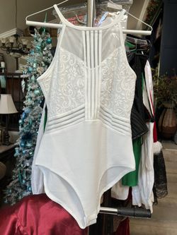 White Body Suit  BRAND NEW