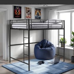 Full Size Loft Bed With Mattress