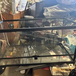 50 gallon hinge door reptile enclosure