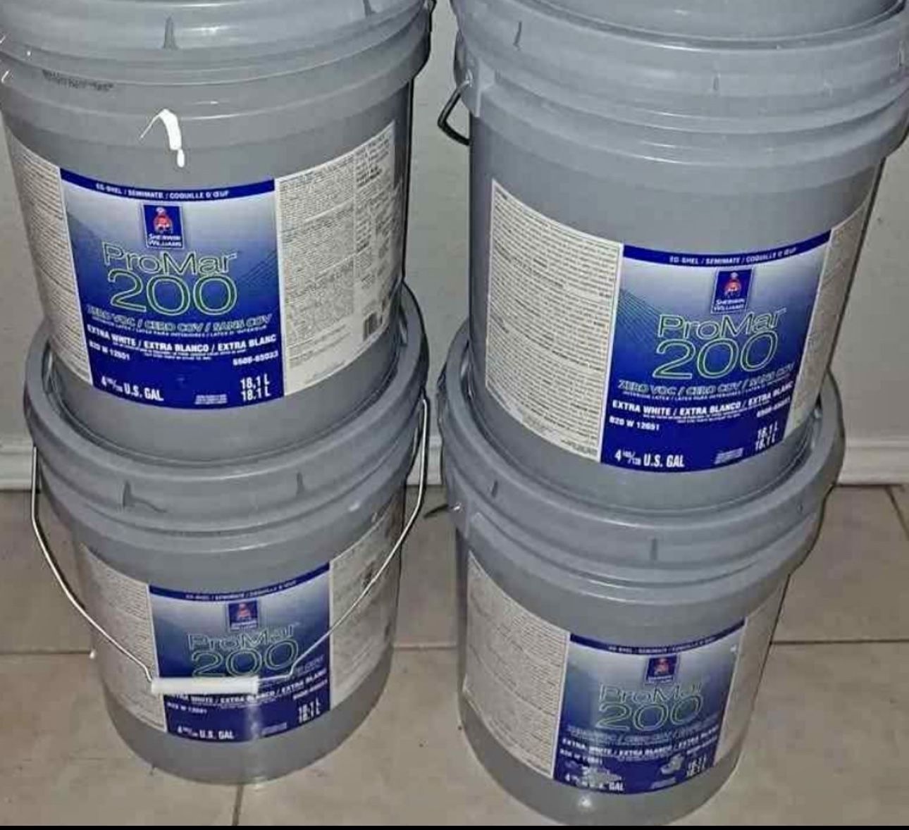 $100 Each/ Blue, Pink, Green/ Interior Sherwin Williams Paint! NEW Unopened! Worth $300 Each!