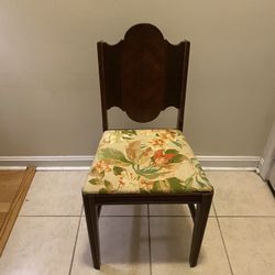 Traditional And Sturdy Wooden Chair