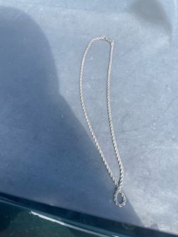 Sterling rope chain
