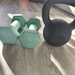 Kettle Bell & Dumbbells