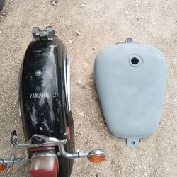 Big Boy Tank And A Back Finder From A Yamaha Vstar