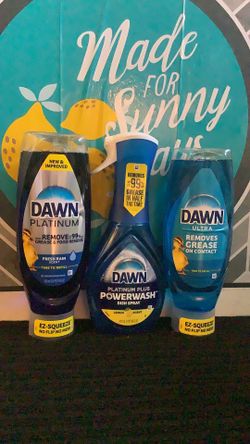 3-Dawn dish soap all for $12