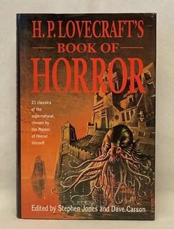 H.P. Lovecraft’s Book of Horror 1993 hardcover anthology Machen Kipling Poe