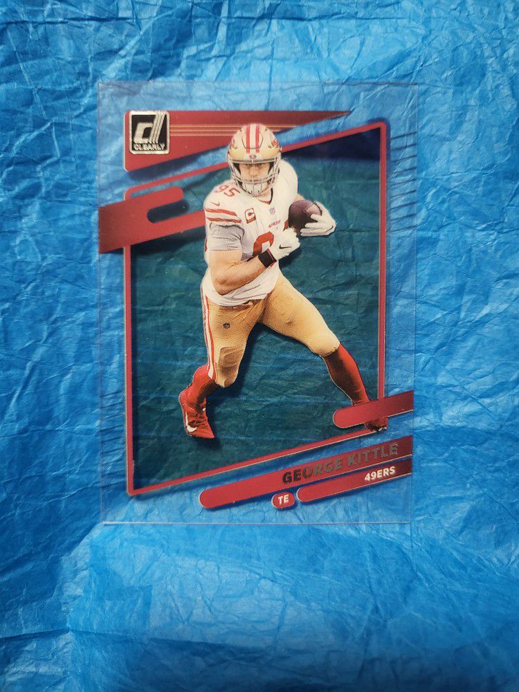 2021 Panini Clearly Donruss Football - George Kittle #49 SF 49ers