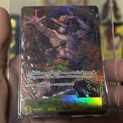 ONE PIECE OP07-119 Portgas D. Ace Parallel Alt Art SEC 500 Years in the Future