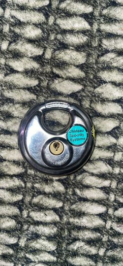 Security Lock With Two Keys