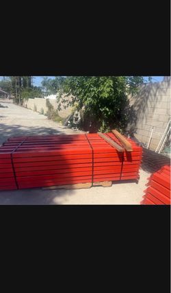 Pallet Racks Upright Beams in good condition ‼️🔥
