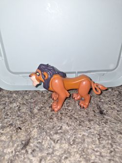 Vintage lion king scar toy