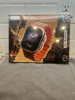 New Watch Ultra 4 Smart Watch w/ 7+1 bands