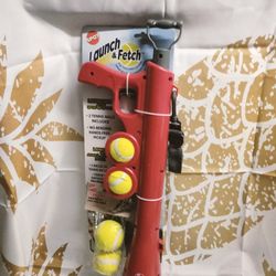 Launch & Fetch Dogs Tennis Ball