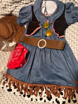 Girls cowgirl costume