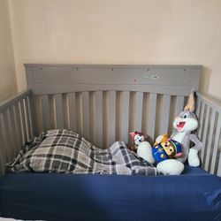 Crib With Mattress 